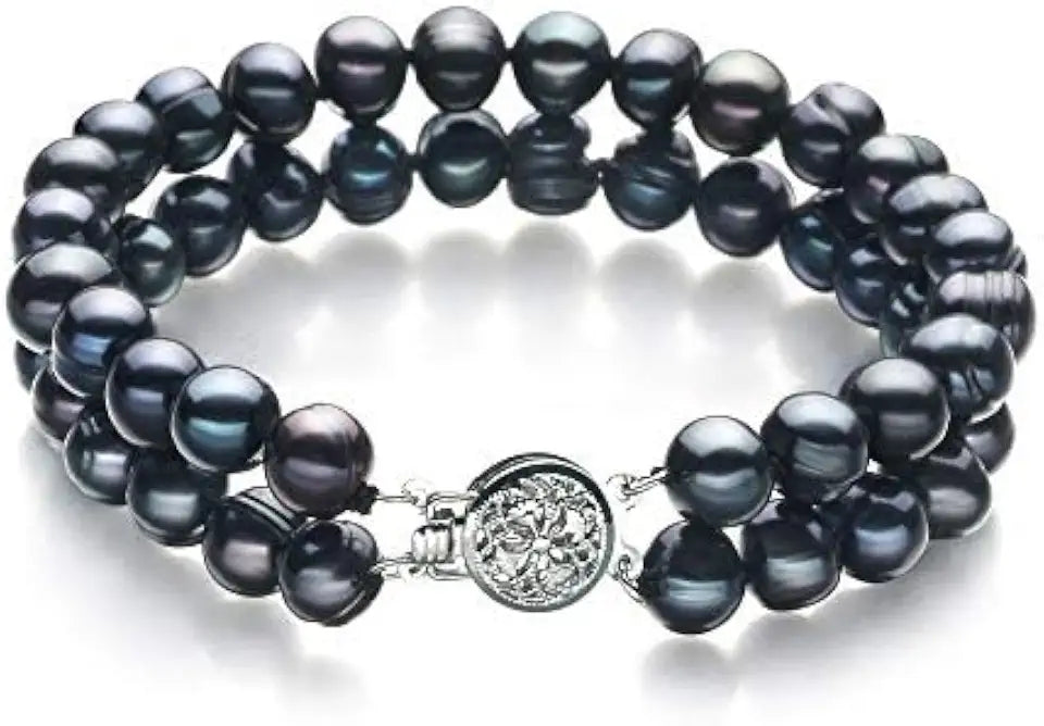 Sterling Silver Freshwater Pearl Bracelet, 7mm