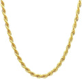 Gold-Tone Rope Chain