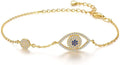 Gold-Tone Moissanite Bracelet
