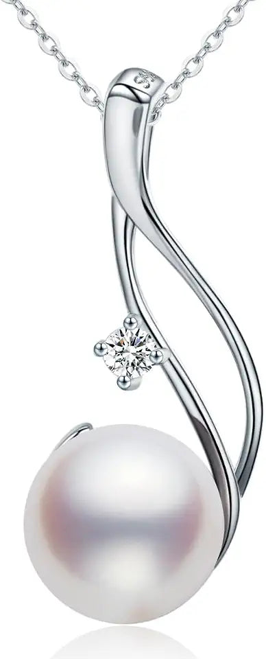 18K Gold-Plated Sterling Silver Freshwater Pearl Necklace