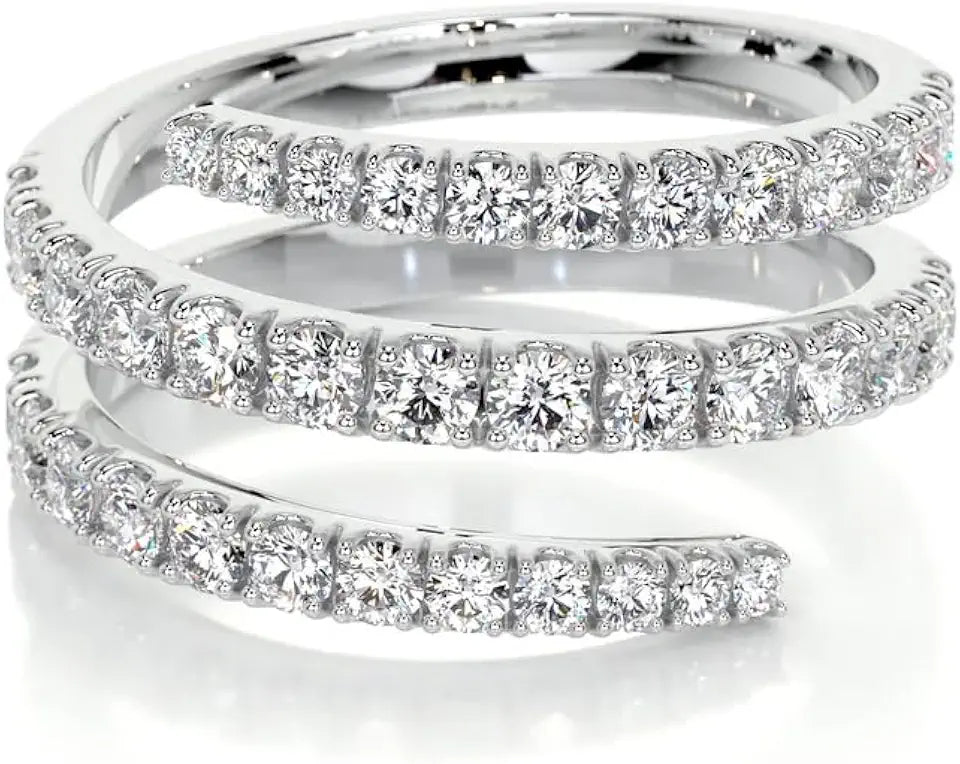 Round Moissanite Ring
