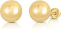 Gold-Tone Stud Earrings