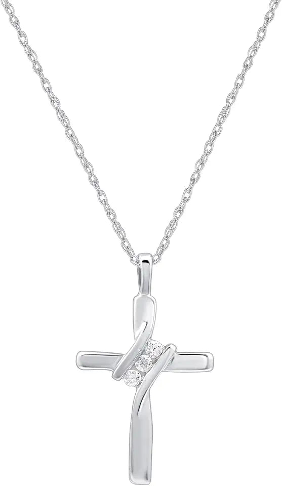 Gold-Tone Cross Pendant