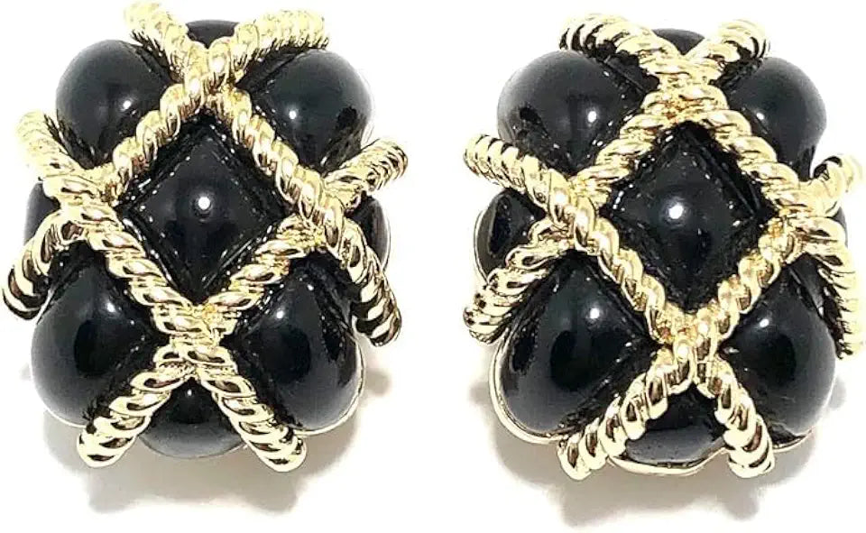 Gold-Tone Rope Earrings