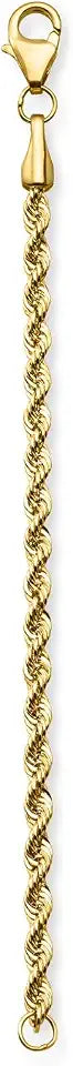 Gold-Tone Rope Necklace, 3 inches