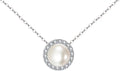 Round Lab-Grown Diamond Necklace