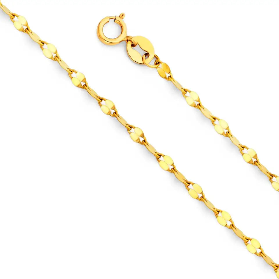 Gold-Tone Necklace, 2mm