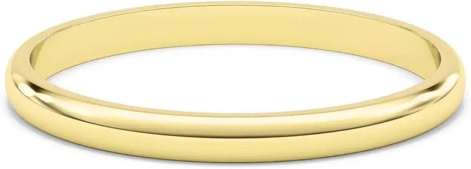 Gold-Tone Ring, 2mm