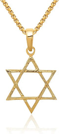 Gold-Tone Star Necklace, 25mm