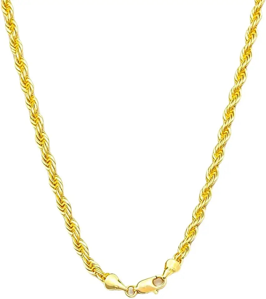 Gold-Tone Rope Necklace