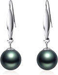 Gold-Tone Freshwater Pearl Drop Earrings, 8 mm