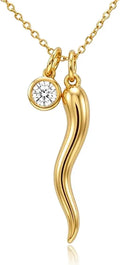 Gold-Tone Birthstone Necklace