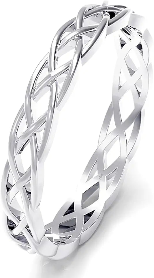 Gold-Tone Wedding Band, 3MM