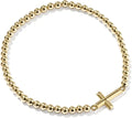 14K Gold-Filled Cross Bracelet
