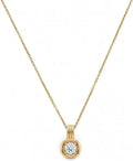Round Moissanite Necklace
