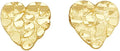 Gold-Tone Heart Earrings