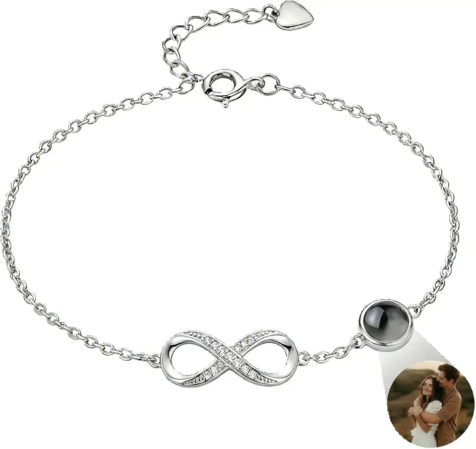 Sterling Silver Infinity Bracelet