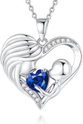 Gold-Tone Birthstone Heart Necklace