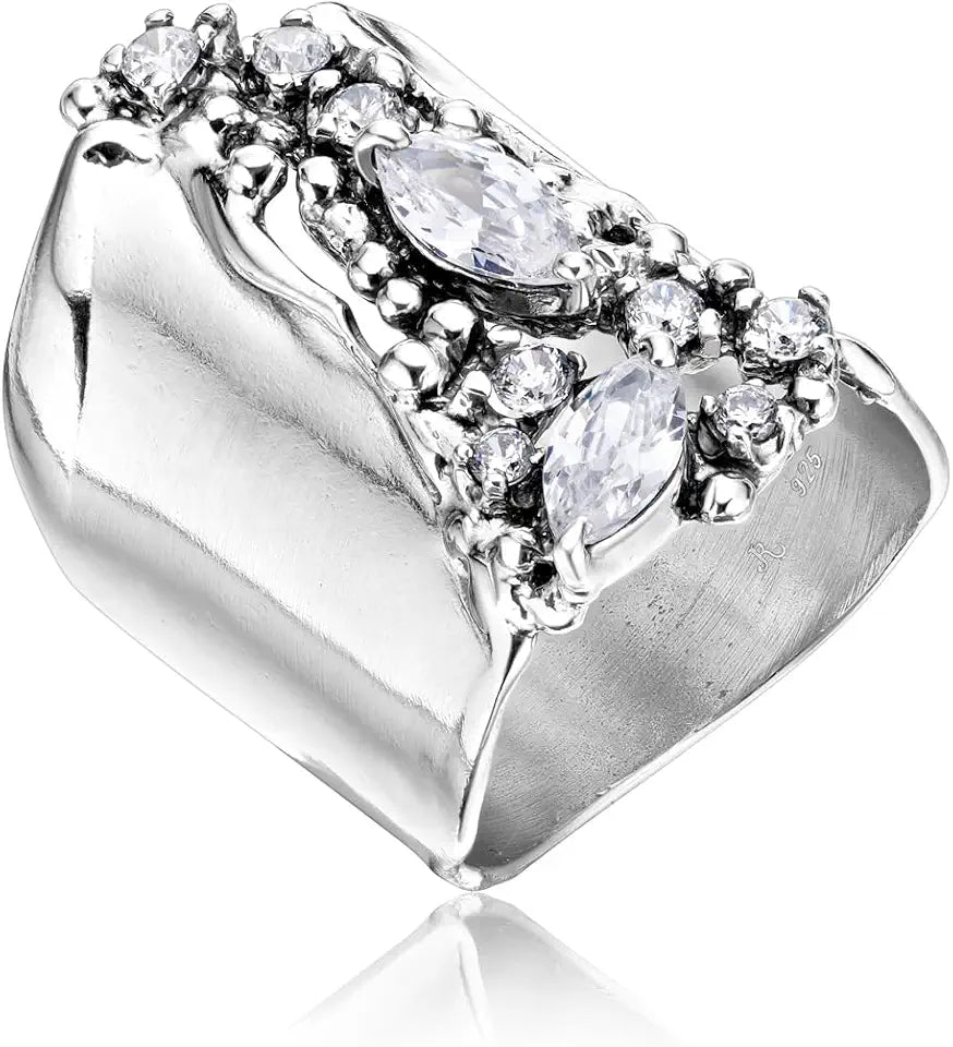 Sterling Silver Cubic Zirconia Ring