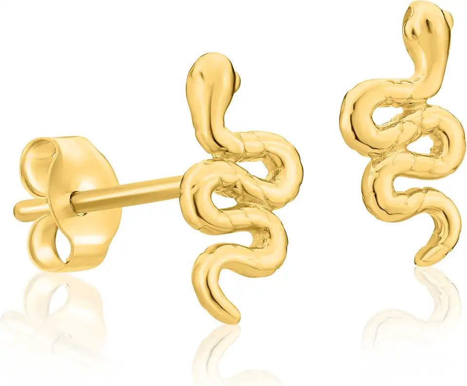 Gold-Tone Stud Earrings