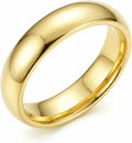 Gold-Tone Wedding Band, 3MM