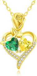 Gold-Tone Heart Necklace
