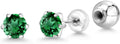 Birthstone Stud Earrings