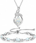 Opal Jewelry Set