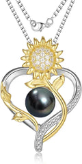 Black Pearl Necklace