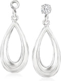 Sterling Silver Teardrop Earrings