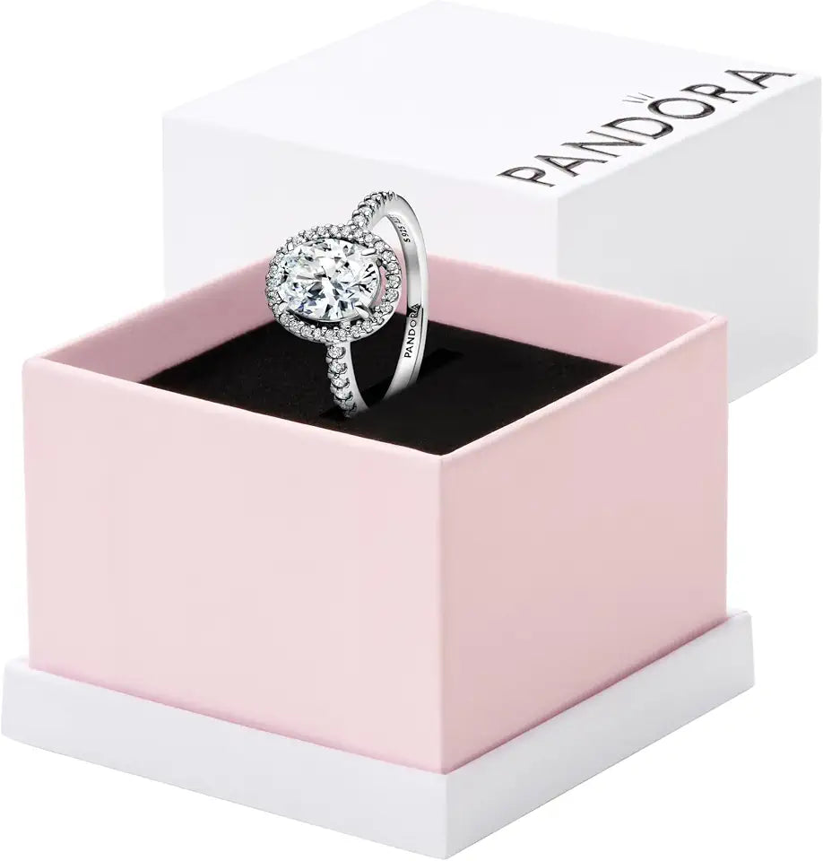 Oval Halo Ring