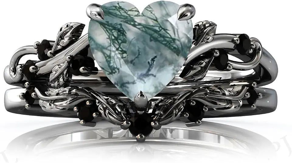 Sterling Silver Engagement Ring