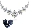 Sterling Silver Moissanite Necklace