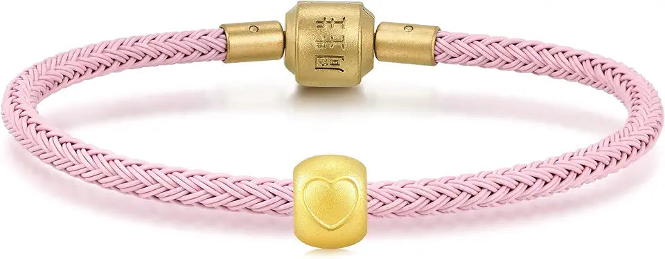 Gold-Tone Heart Bracelet