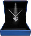 Moissanite Heart Necklace
