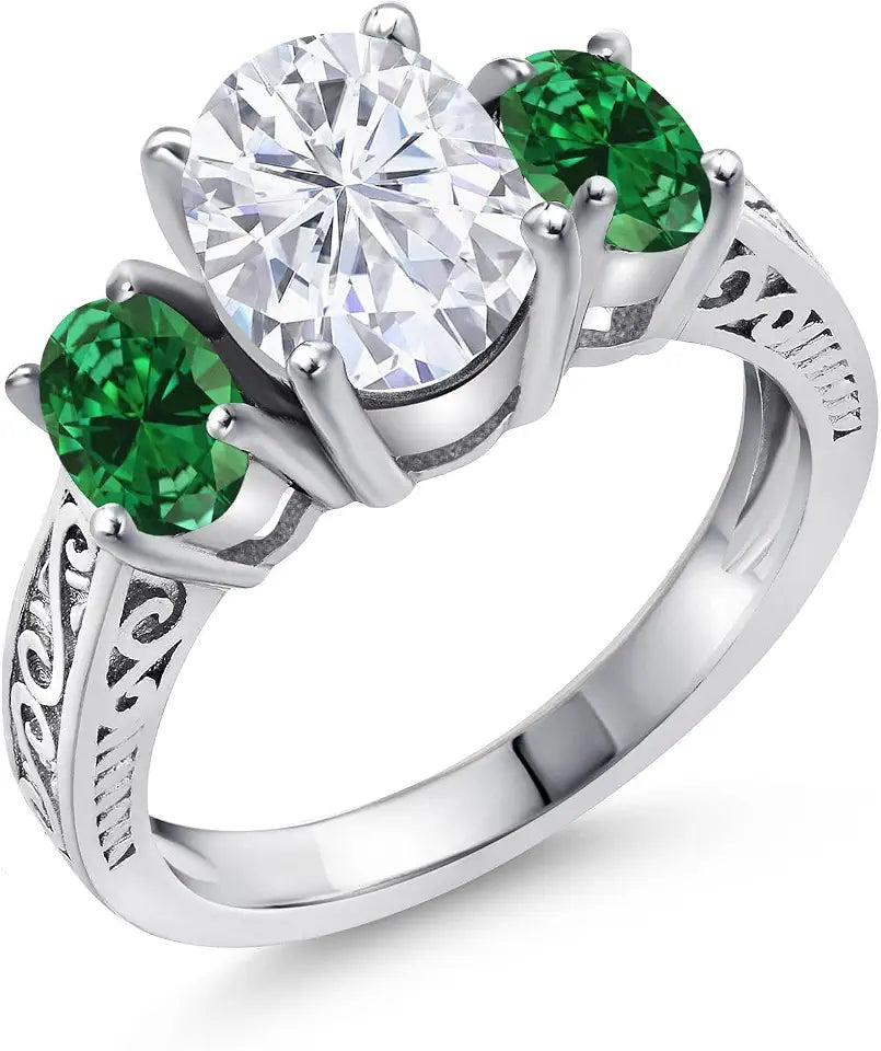 Moissanite Ring