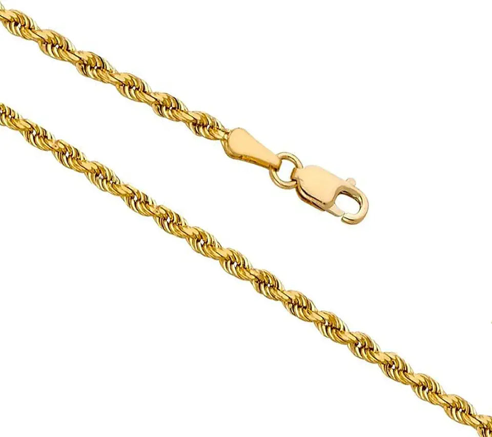 Gold-Tone Rope Necklace