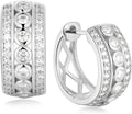 Sterling Silver Moissanite Earrings