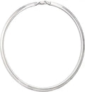 Sterling Silver Necklace, 8MM