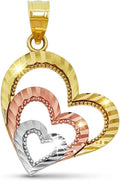 Gold-Tone Heart Pendant