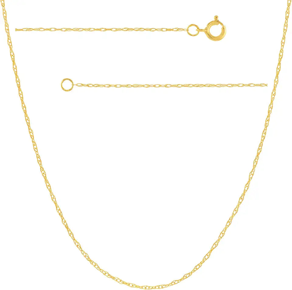 Gold-Tone Rope Necklace