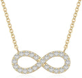 Gold-Tone Birthstone Infinity Necklace