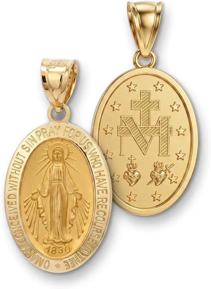 Gold-Tone Cross Necklace
