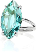Sterling Silver Tourmaline Ring with Birthstone