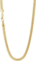 Gold-Tone Layered Necklace, 4MM