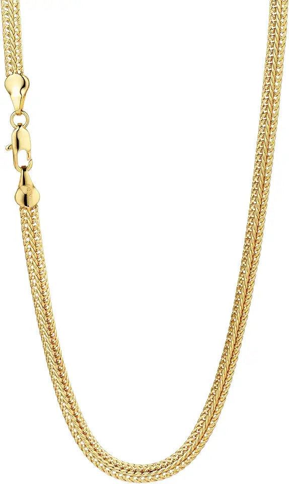 Gold-Tone Layered Necklace, 4MM