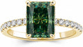 Moissanite Engagement Ring