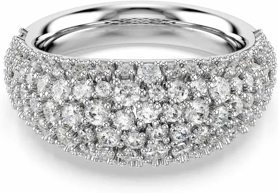 Rhodium-Plated Ring