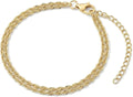 Gold-Tone Layered Bracelet