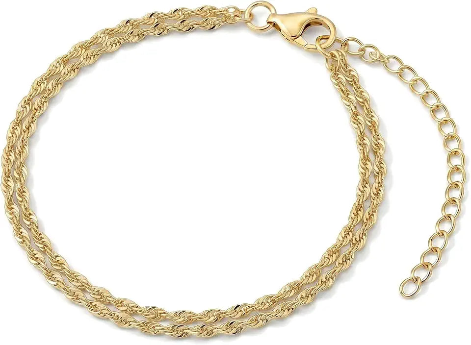 Gold-Tone Layered Bracelet
